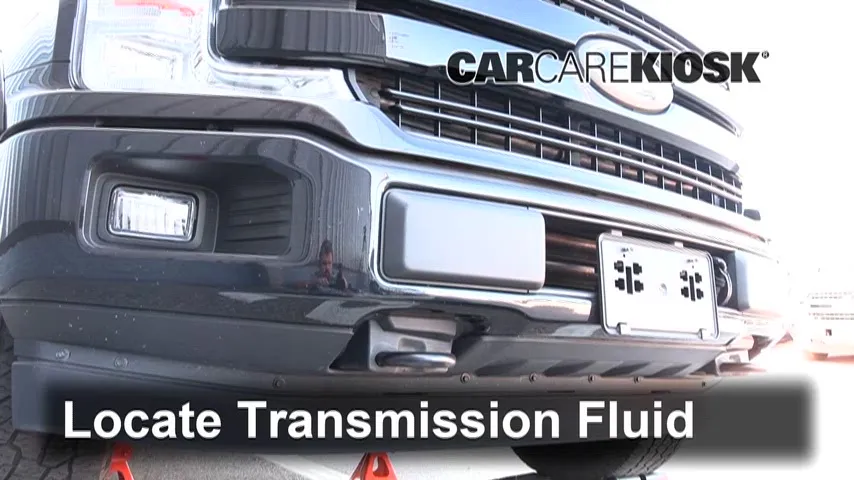 2018 Ford F-150 XLT 3.0L V6 Turbo Diesel Crew Cab Pickup Transmission Fluid